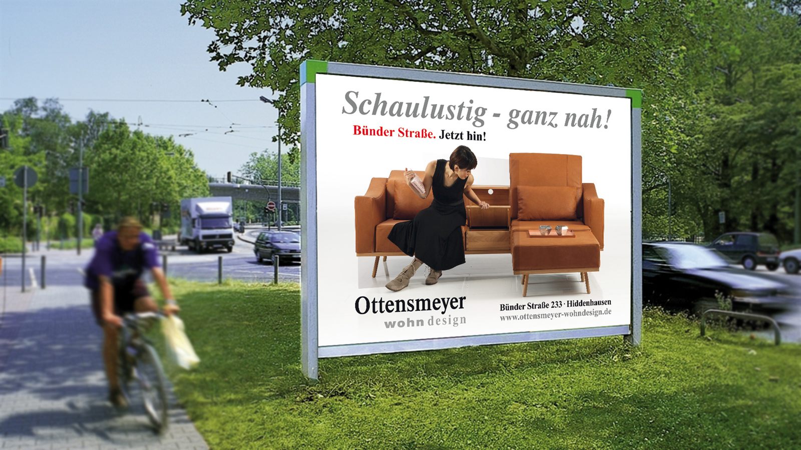 Großflächenplakat